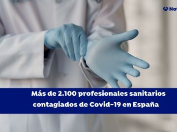 Sanitarios contagiados de coronavirus 