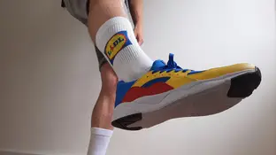 Las zapatillas (y calcetines) Lidl Las zapatillas (y calcetines) Lidl