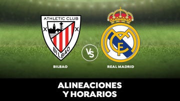 Athletic de Bilbao - Real Madrid: Horario, alineaciones y dónde ver el partido en directo | Liga Santander