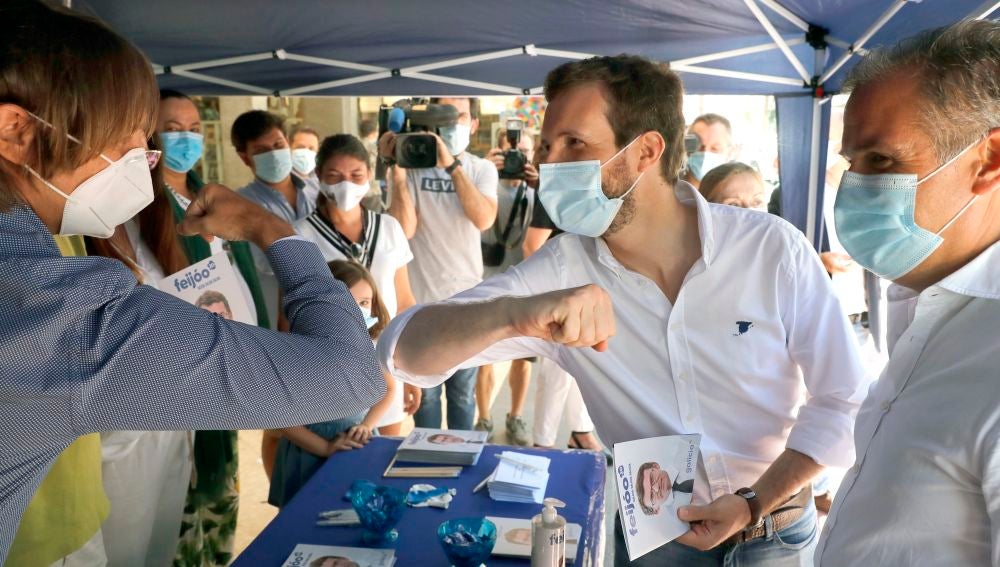 El presidente del Partido Popular, Pablo Casado