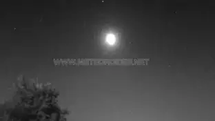 Bola de fuego procedente de un asteroide Bola de fuego procedente de un asteroide