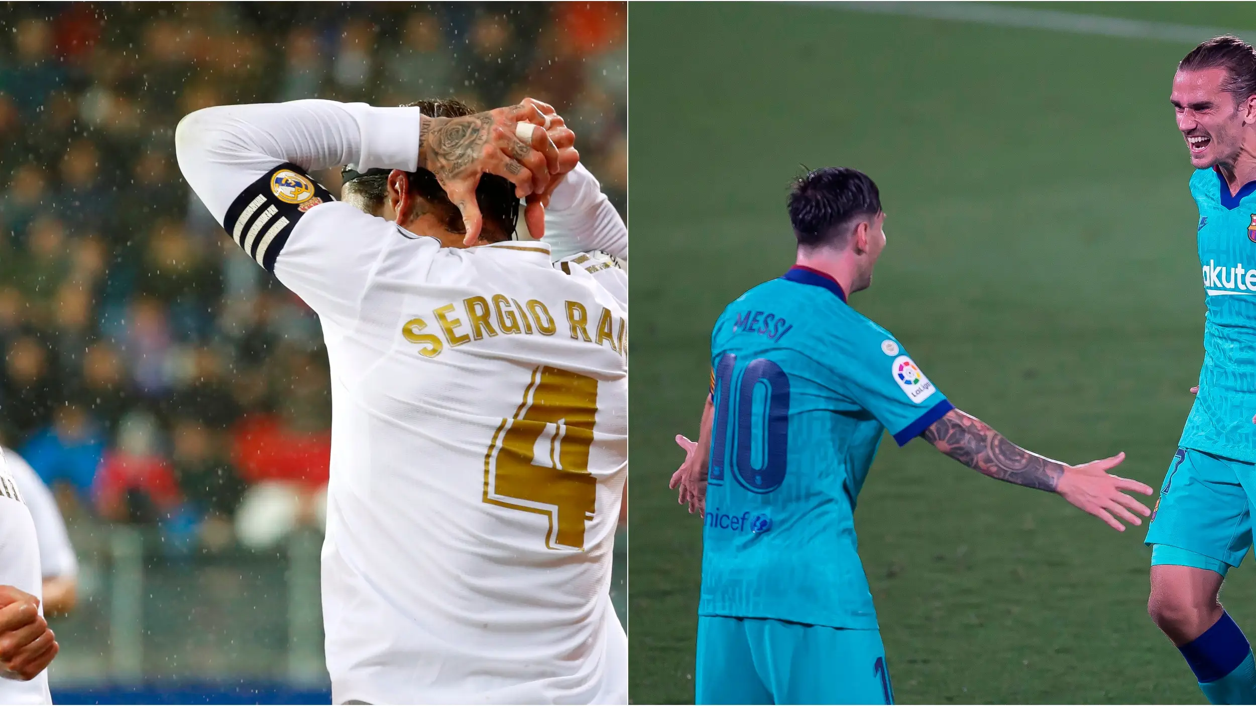 Real Madrid y Barcelona, la lucha por LaLiga