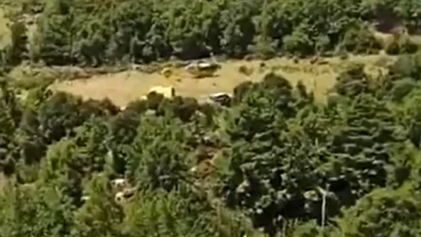 Mueren dos personas en un accidente de helic&oacute;ptero en el La Vansa i Fornols (Catalu&ntilde;a)