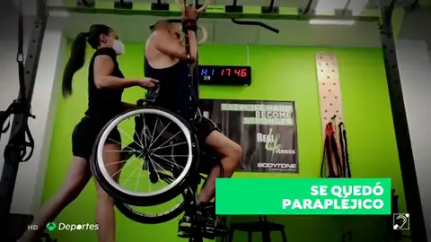 Luis María, parapléjico tras un fatal accidente en la celebración del Mundial de Sudáfrica Luis María, parapléjico tras un fatal accidente en la celebración del Mundial de Sudáfrica