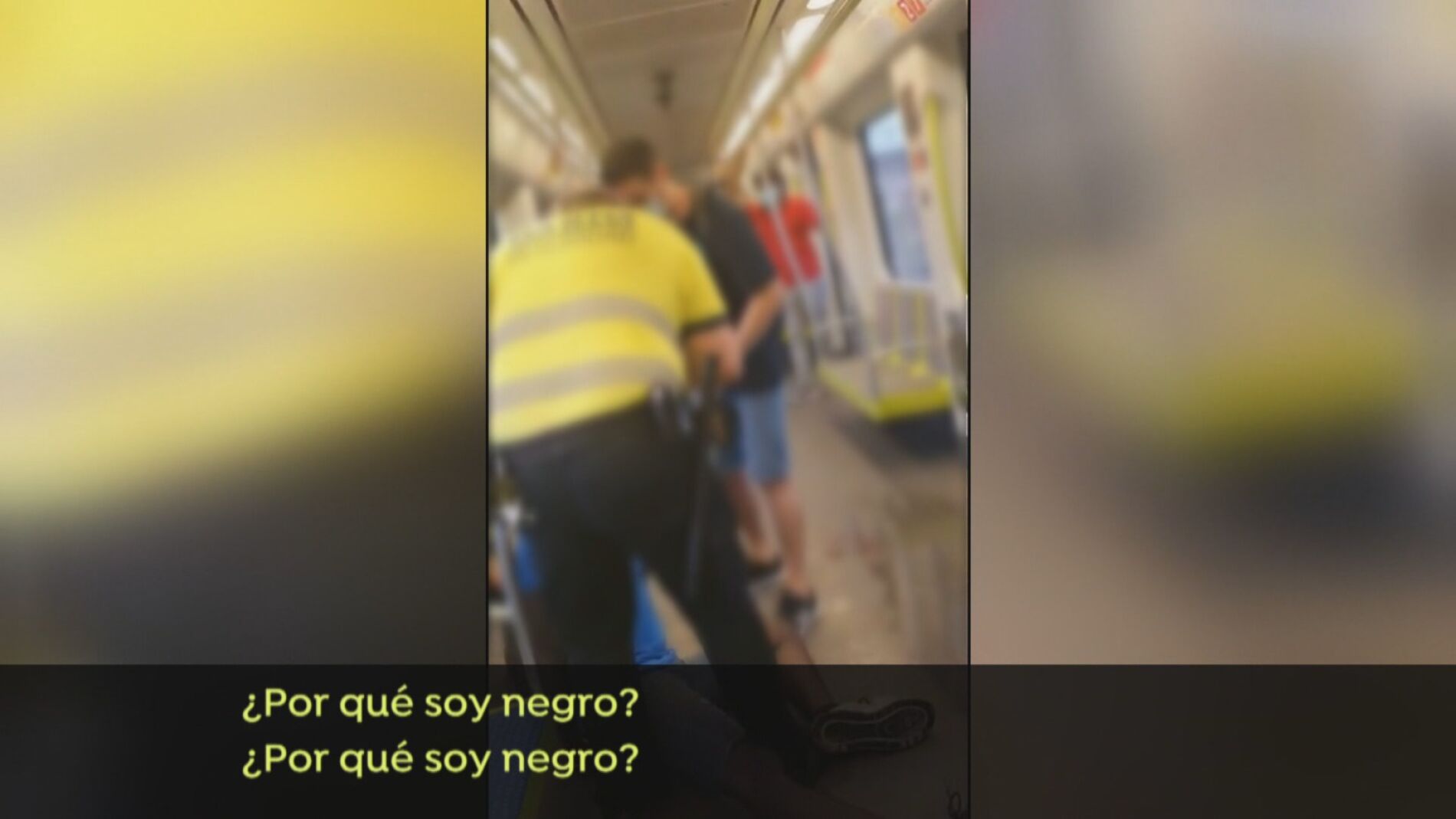 Agresi&oacute;n en el metro