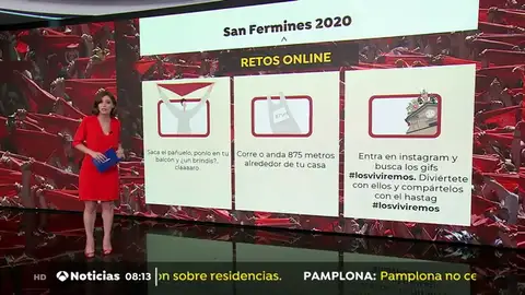 Retos para celebrar San Fermin REEMPLAZO PAMPLONA