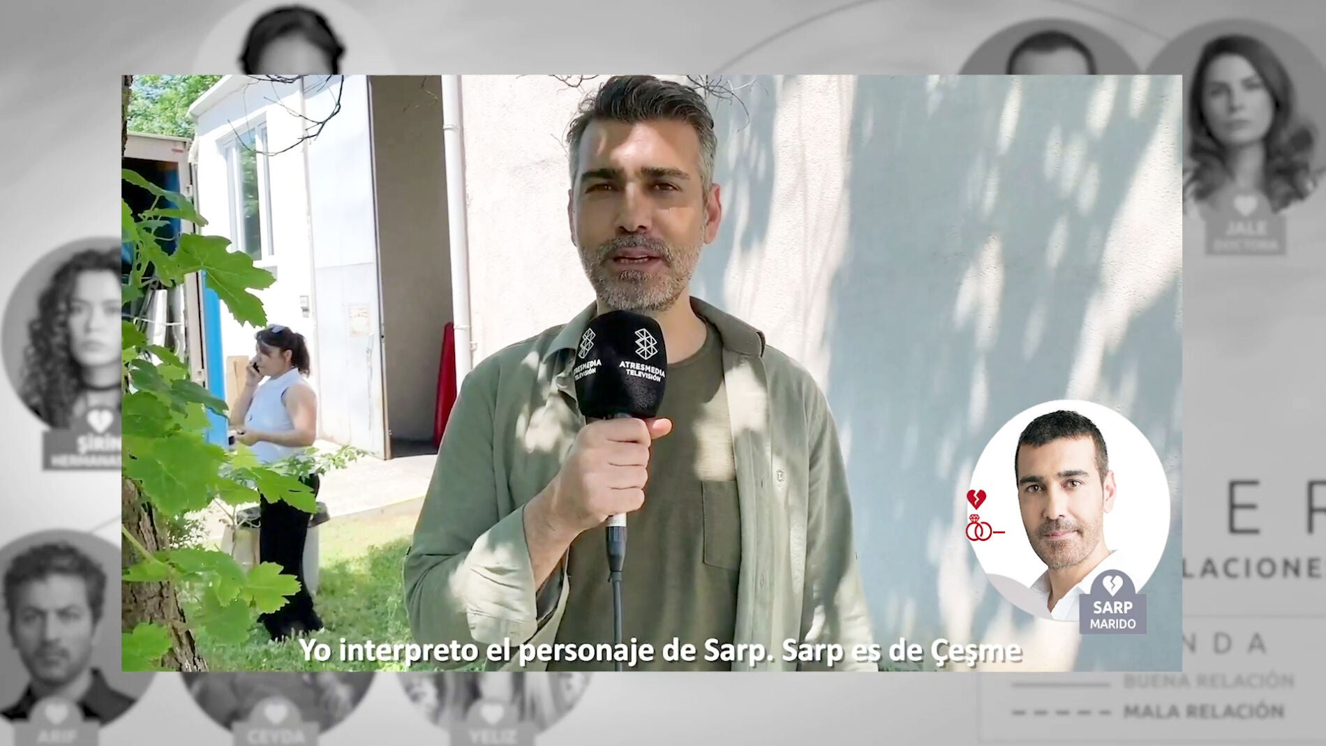 Los protagonistas de 'Mujer' explican las relaciones entre los personajes de la serie