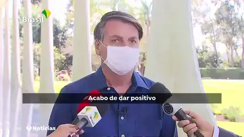Jair Bolsonaro, presidente de Brasil, da positivo en coronavirus Jair Bolsonaro, presidente de Brasil, da positivo en coronavirus