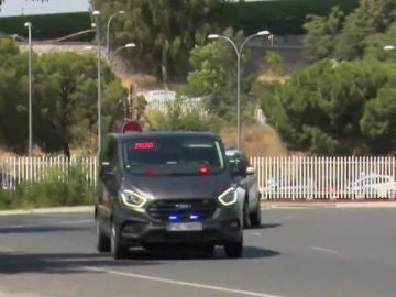 Las furgonetas camufladas de la DGT 