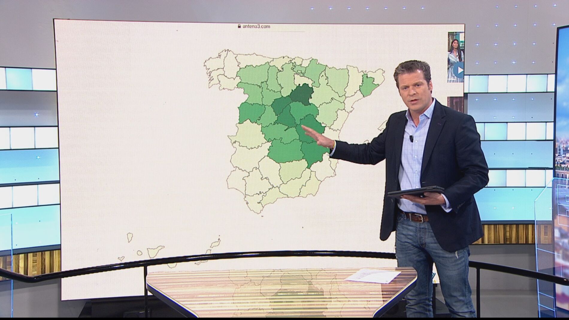 Mapa de coronavirus.
