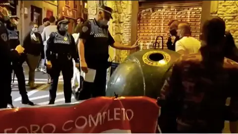 Control de aforo en Pamplona Control de aforo en Pamplona