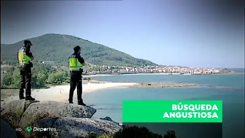La búsqueda angustiosa de dos jóvenes tras volcar un kayak en Porto do Son La búsqueda angustiosa de dos jóvenes tras volcar un kayak en Porto do Son