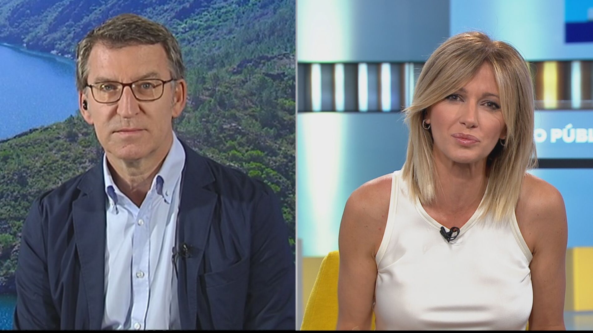 Entrevista a Feijoo.