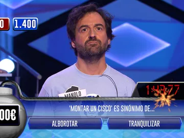 El tenso y ajustado empate que ha hecho temblar a ‘Los Dispersos’ en ‘¡Boom!’ El tenso y ajustado empate que ha hecho temblar a ‘Los Dispersos’ en ‘¡Boom!’