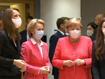 Angela Merkel, clave en la intrahistoria del Consejo Europeo que dio luz verde a 750.000 millones contra el coronavirus