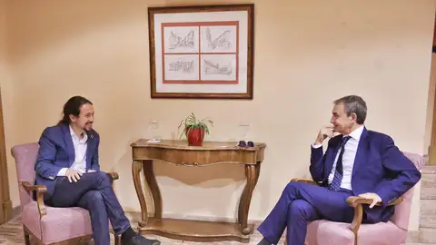 Iglesias y Zapatero Iglesias y Zapatero
