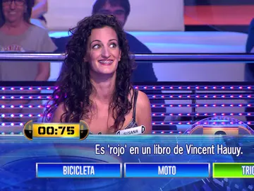 La increíble buena racha de Susana en la prueba de ‘entre tres’ que ha dejado boquiabierto a Arturo Valls La increíble buena racha de Susana en la prueba de ‘entre tres’ que ha dejado boquiabierto a Arturo Valls