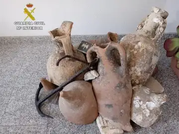 Ánforas romanas recuperadas Ánforas romanas recuperadas