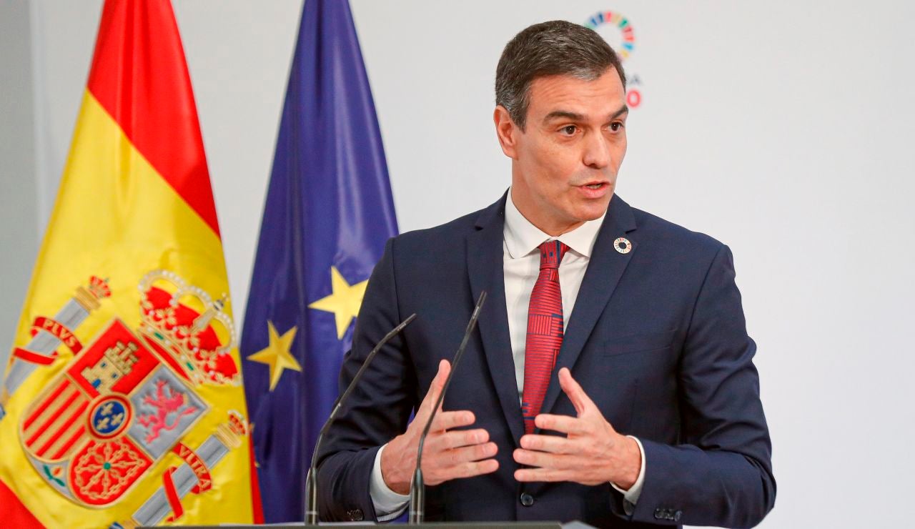 El presidente del Gobierno, Pedro Sánchez