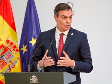 El presidente del Gobierno, Pedro Sánchez