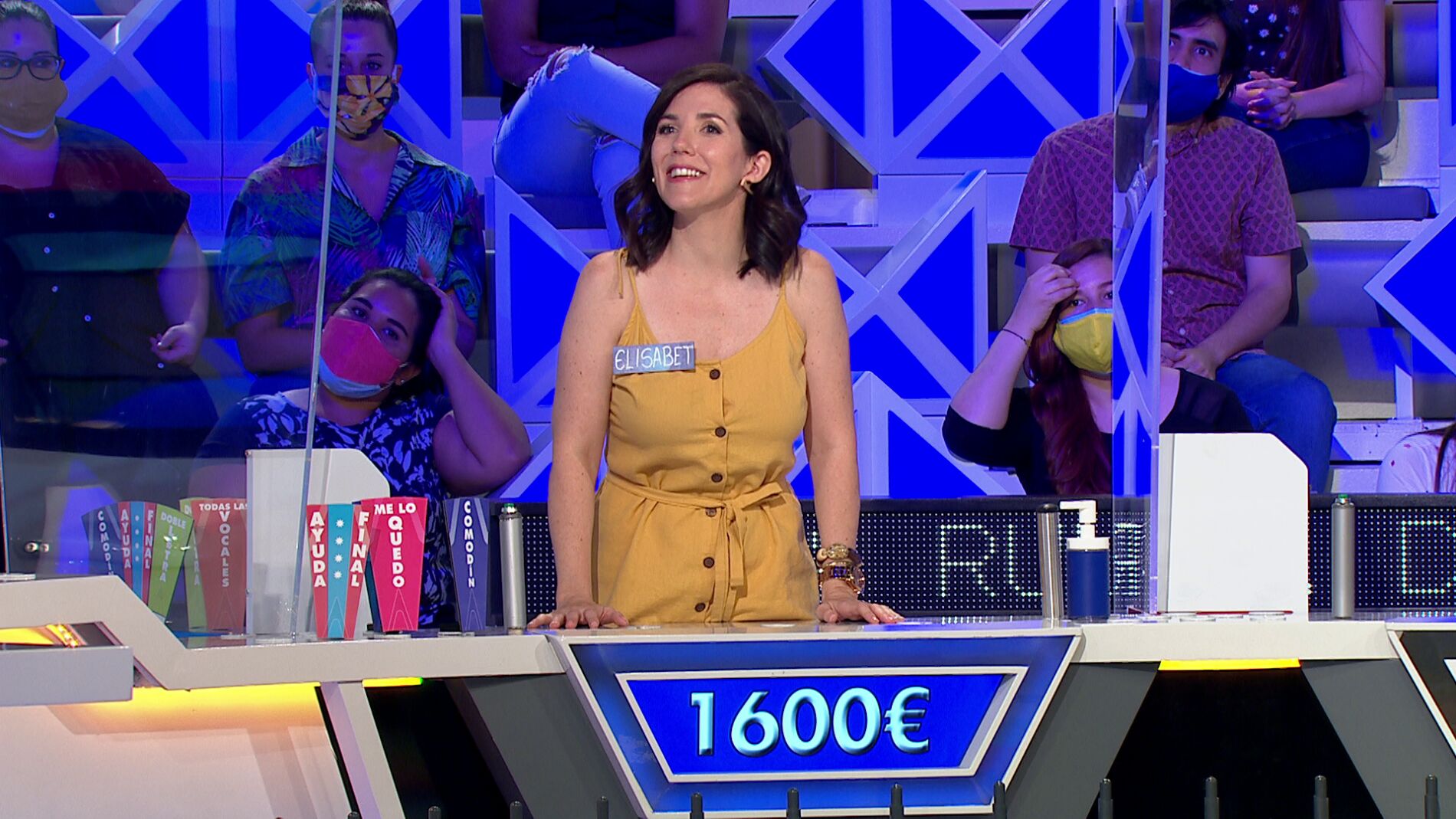 El p&uacute;blico de 'La ruleta de la suerte' es el gran aliado de Elisabet