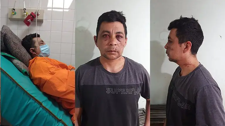Daniel Porro, el enfermero agredido 