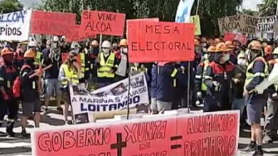 Alcoa amplia al 4 de agosto la negociación del ERE para la planta de San Cibrao (Lugo)