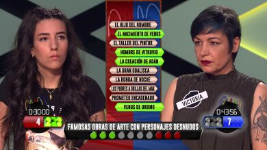 Victoria, de 'Los dispersos', se corona como la reina del arte en '¡Boom!'