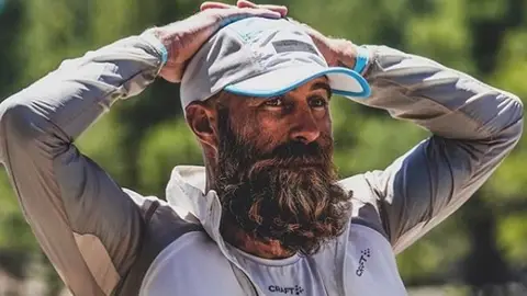El ultrarunner Tommy Rivers en una imagen de su Instagram El ultrarunner Tommy Rivers en una imagen de su Instagram