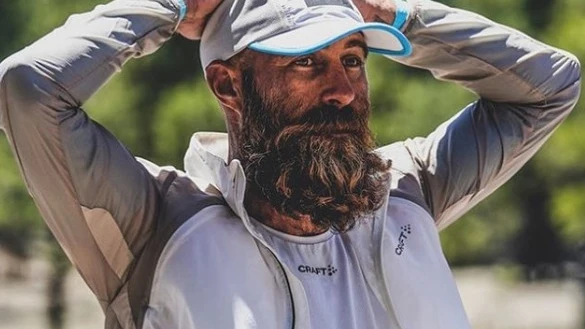 El ultrarunner Tommy Rivers en una imagen de su Instagram