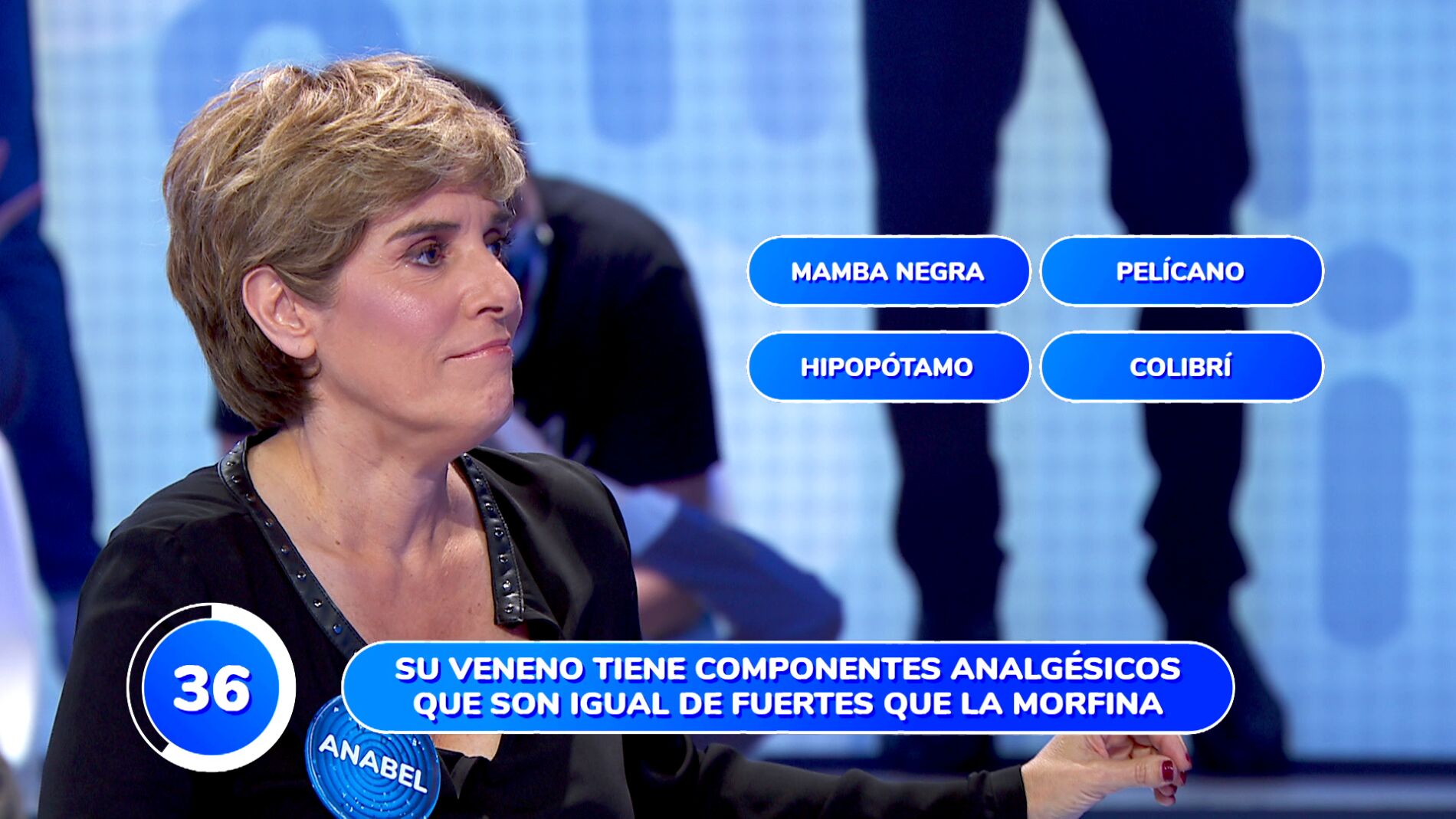 ¡Por los pelos! Anabel Alonso, a punto de triunfar en la prueba ‘Una de cuatro’ 