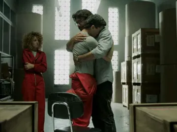 Álvaro Morte y Jaime Lorente en 'La Casa de Papel' Álvaro Morte y Jaime Lorente en 'La Casa de Papel'