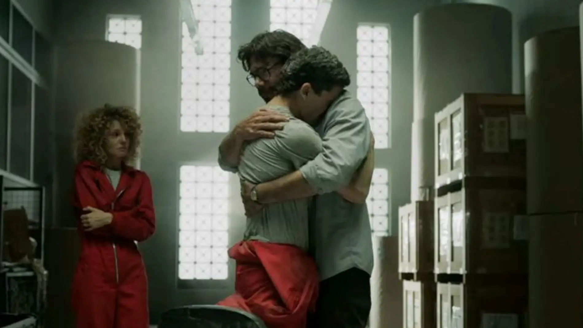 Álvaro Morte y Jaime Lorente en 'La Casa de Papel'