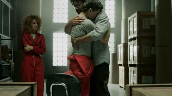 Álvaro Morte y Jaime Lorente en 'La Casa de Papel' Álvaro Morte y Jaime Lorente en 'La Casa de Papel'