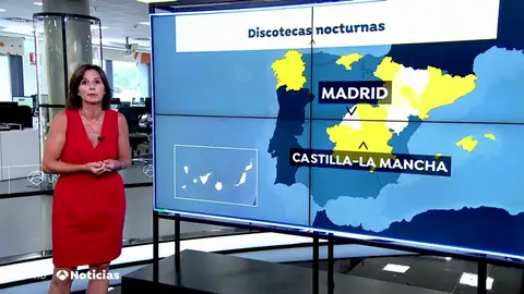 ¿Qué comunidades han tomado medidas en los locales de ocio nocturno para evitar rebrotes de coronavirus? ¿Qué comunidades han tomado medidas en los locales de ocio nocturno para evitar rebrotes de coronavirus?
