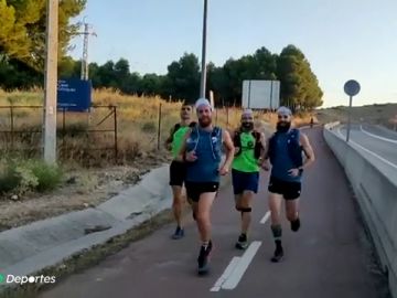 Correr diez maratones en siete días, el reto solidario para luchar contra el coronavirus 