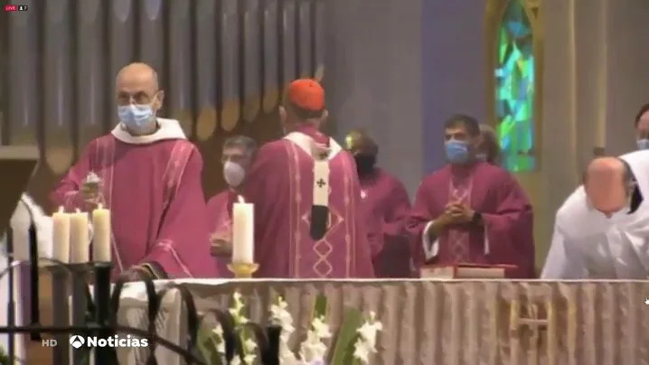 El Arzobispado de Barcelona celebra la misa por las v&iacute;ctimas del coronavirus desoyendo al Govern 