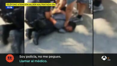 La impactante detención del hombre que rompió un plato a su expareja en la cabeza: 