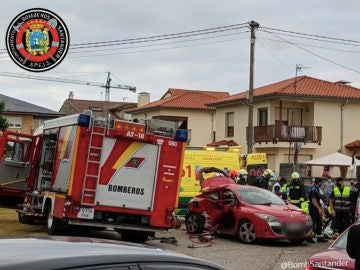 Fallece una mujer en un grave accidente en Santander