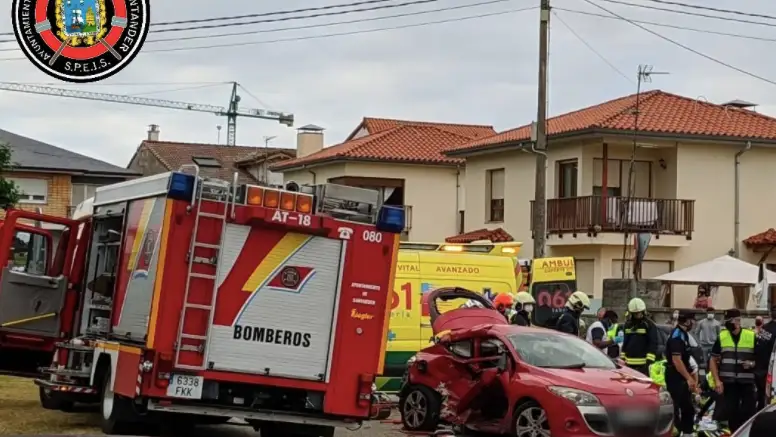 Fallece una mujer en un grave accidente en Santander