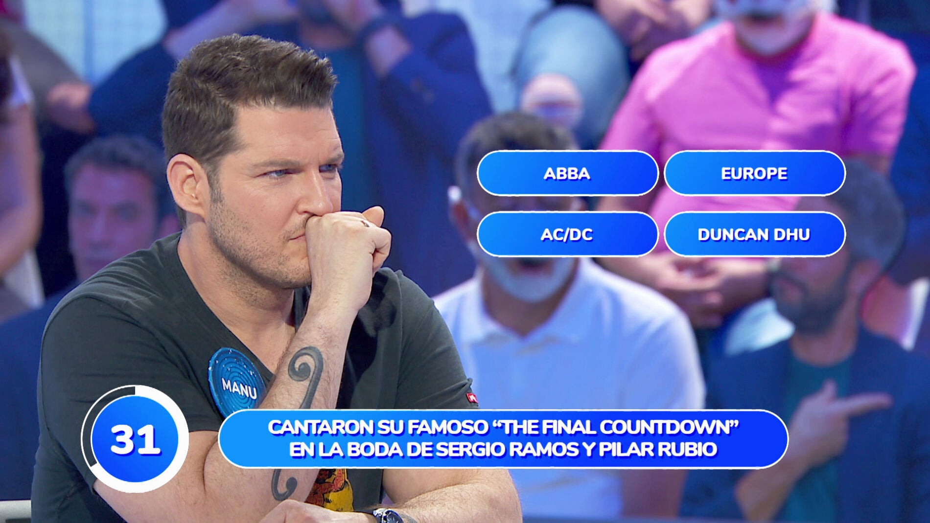 Manu Tenorio, preocupado por los puntos obtenidos tras una prueba muy musical