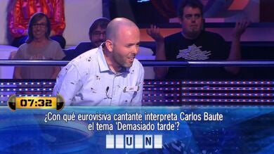 El fallo garrafal de Javi con una canción de Carlos Baute
