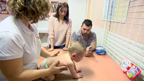 María: “Siempre he pensado que el niño lo iba a conseguir. Lo que pasa es que, una vez que te pones, ves que no, que hay limitaciones” María: “Siempre he pensado que el niño lo iba a conseguir. Lo que pasa es que, una vez que te pones, ves que no, que hay limitaciones”