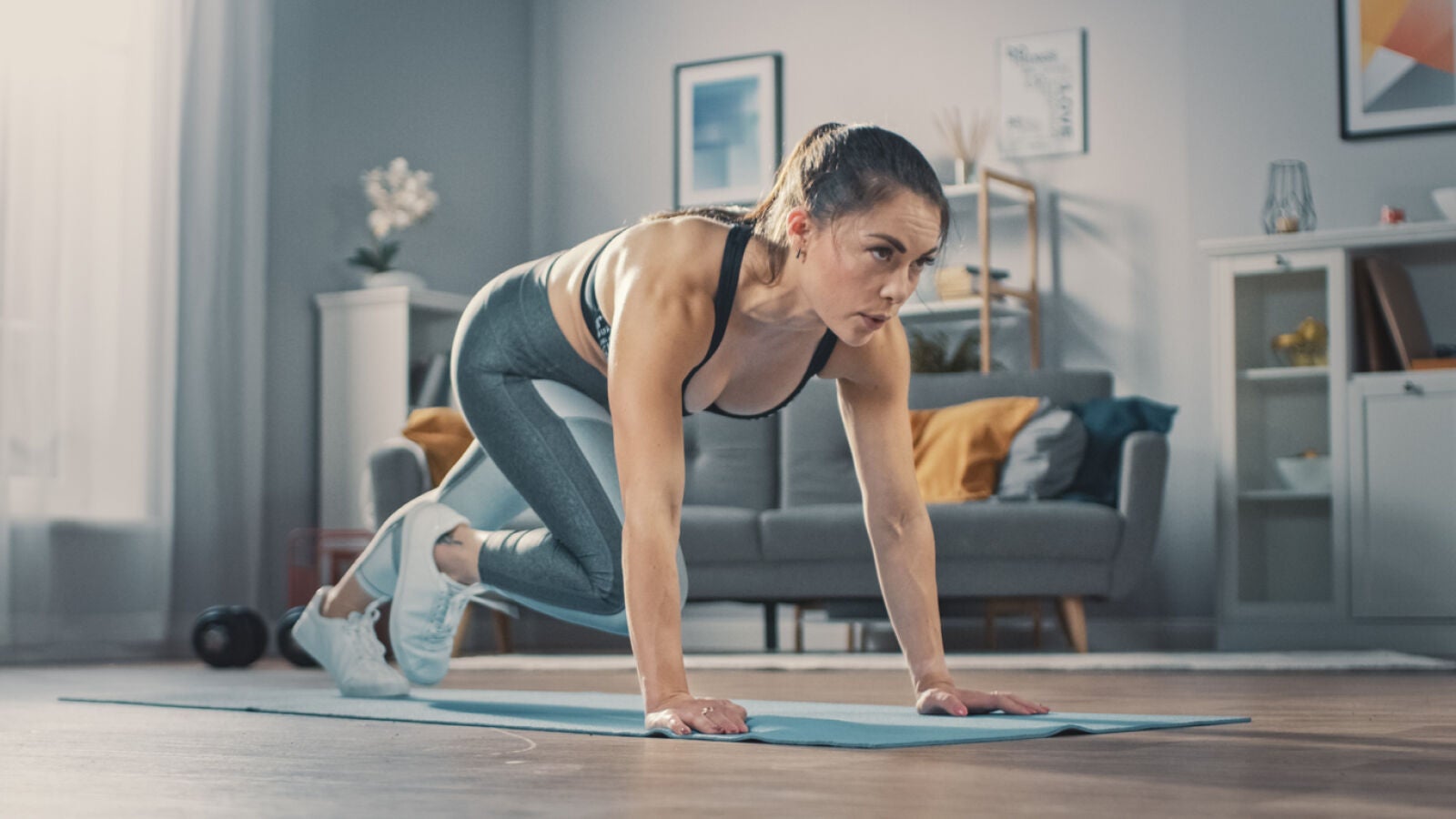 Ponte en forma en casa y sin necesidad de comprar material 