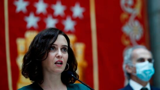 La presidenta de la Comunidad de Madrid, Isabel D&iacute;az Ayuso