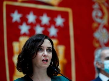 La presidenta de la Comunidad de Madrid, Isabel Díaz Ayuso