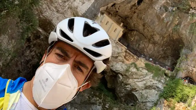 El brutal entrenamiento de Fernando Alonso en Asturias para preparar las 500 millas de Indianápolis El brutal entrenamiento de Fernando Alonso en Asturias para preparar las 500 millas de Indianápolis