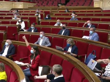 Actividad telemática en el Parlament de Cataluña ante el positivo por coronavirus de una diputada