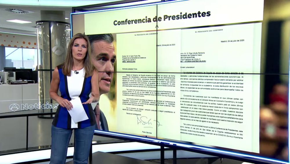 Pedro Sánchez pide a Íñigo Urkullu y a Quim Torra que acudan a la Conferencia de Presidentes