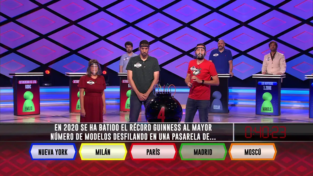 La pasarela más transitada, el lastre del equipo rojo en ‘¡Boom!’